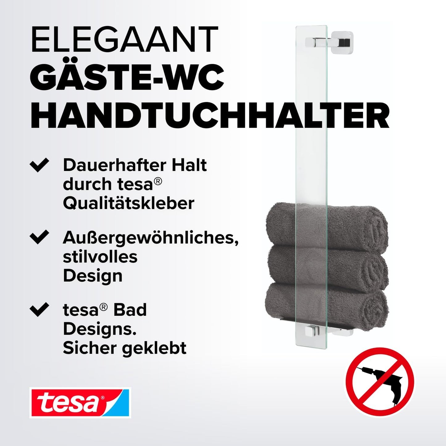 Handtuchhalter Elegaant, Handtuchhalter (Gäste-WC)