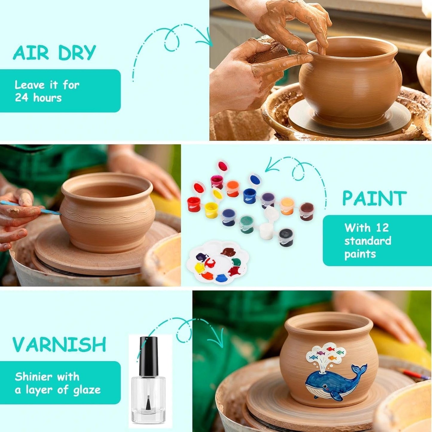 Töpferset für Kinder