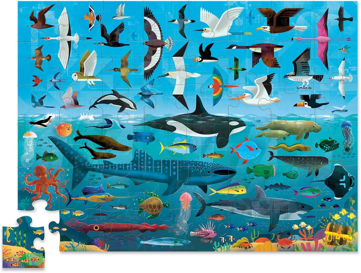 48-teiliges Puzzle-Set Meer & Himmel