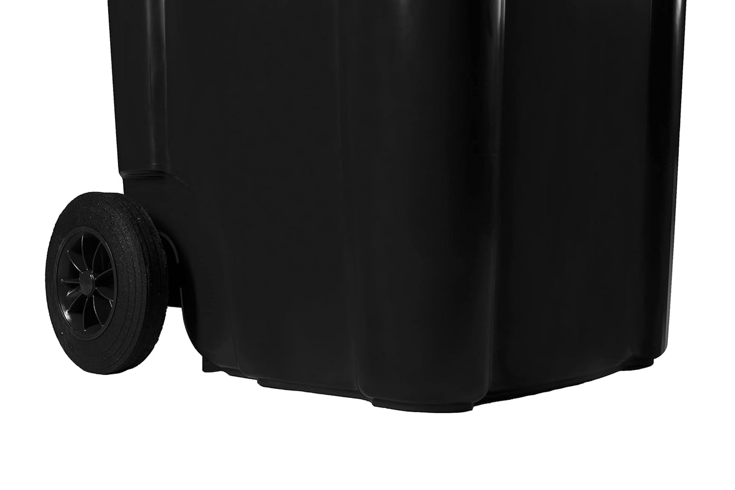 Mülltonne mit Rädern, 240 Liter, 240 Liter Grau/Blau