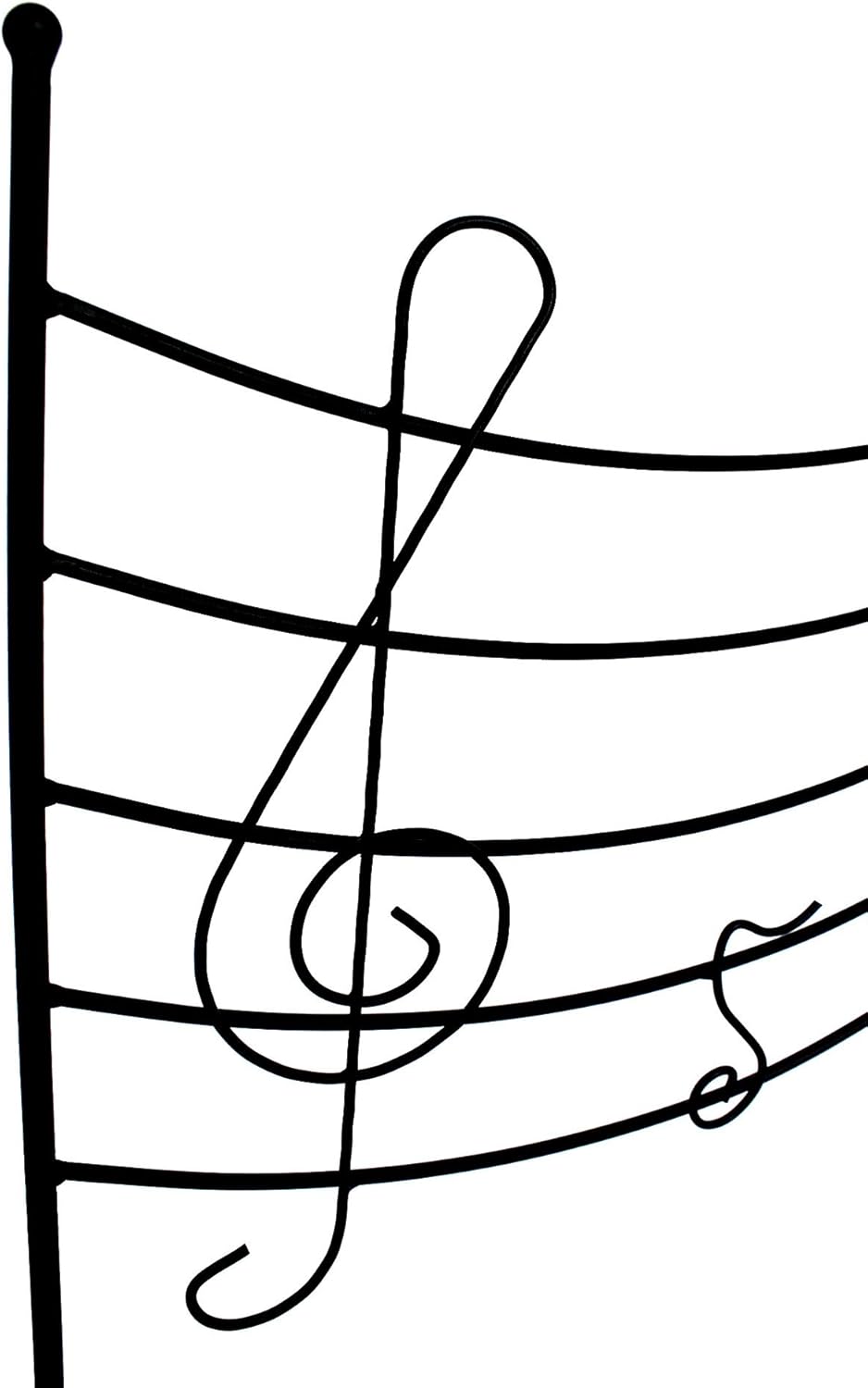Steckzaun Melody Rankgitter aus Metall 56x80 cm