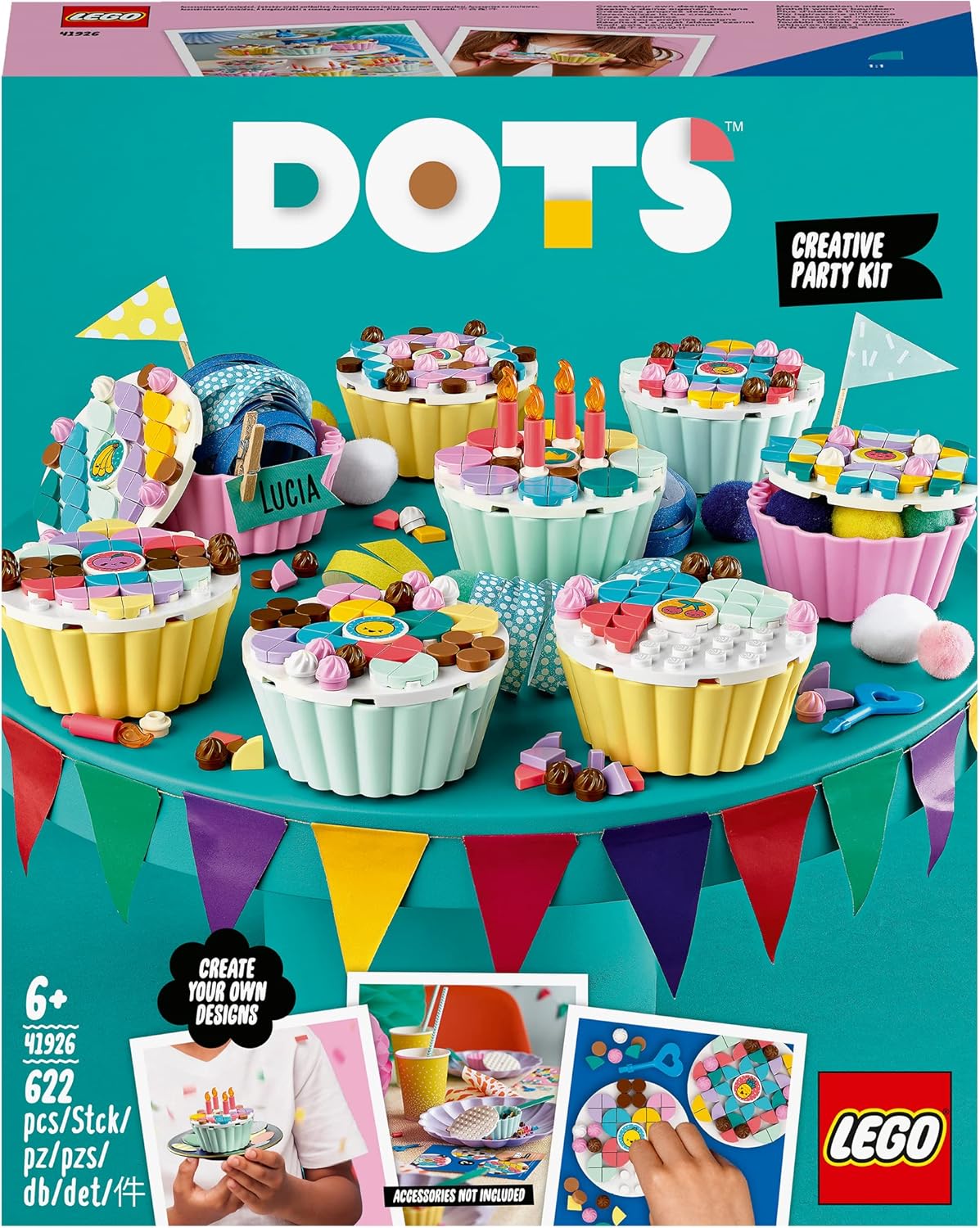 DOTS Cupcake Partyset, Single