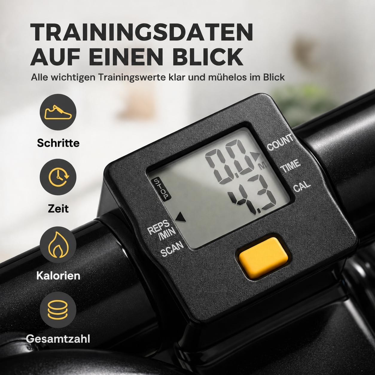 Twist Stepper mit Power Ropes