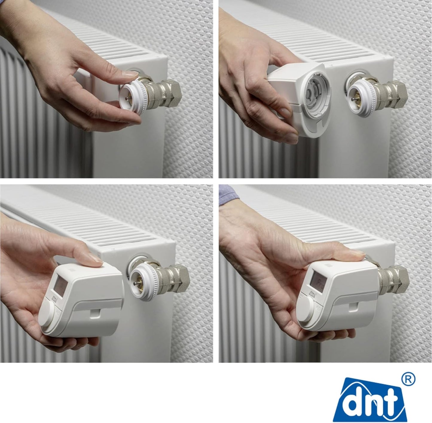 4er Set Heizkörperthermostat-Set ThermoTune, 4er-Set