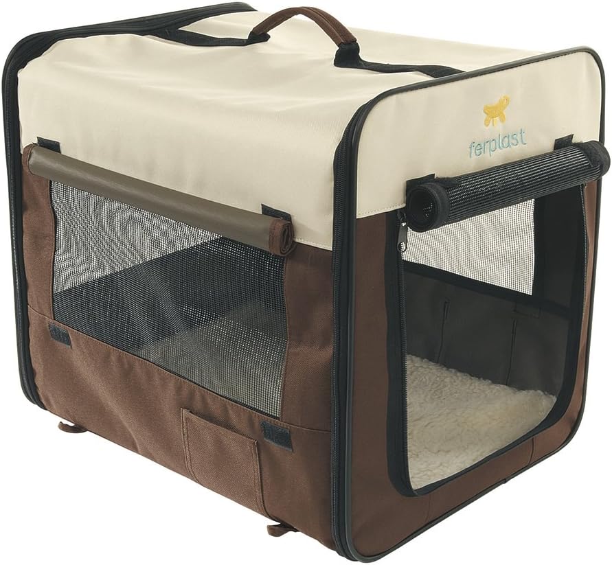Faltbare Hunde-Transportbox, black L 60 x B 42 x H 42 cm