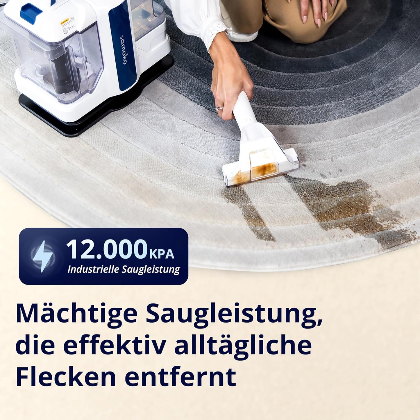 Teppich- und Polsterreiniger