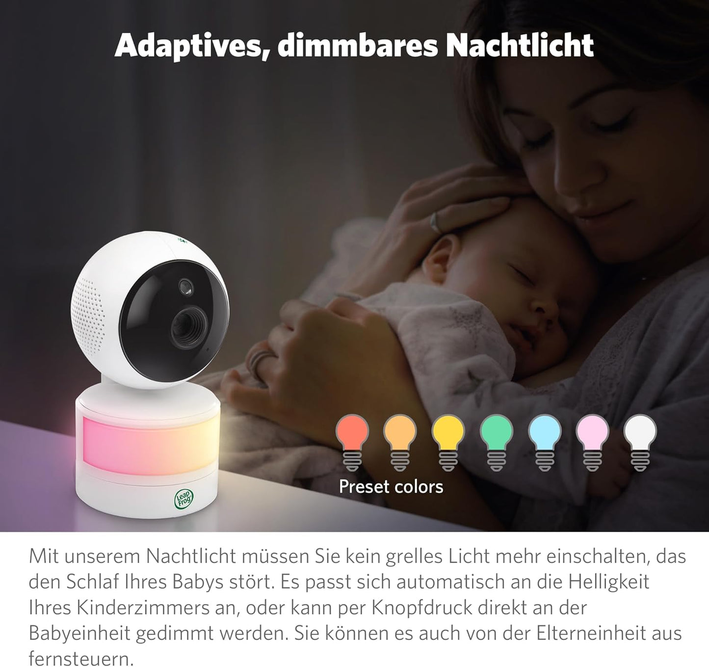 LF2513 Baby Monitor mit Camera, 2.8" LCD LF2513