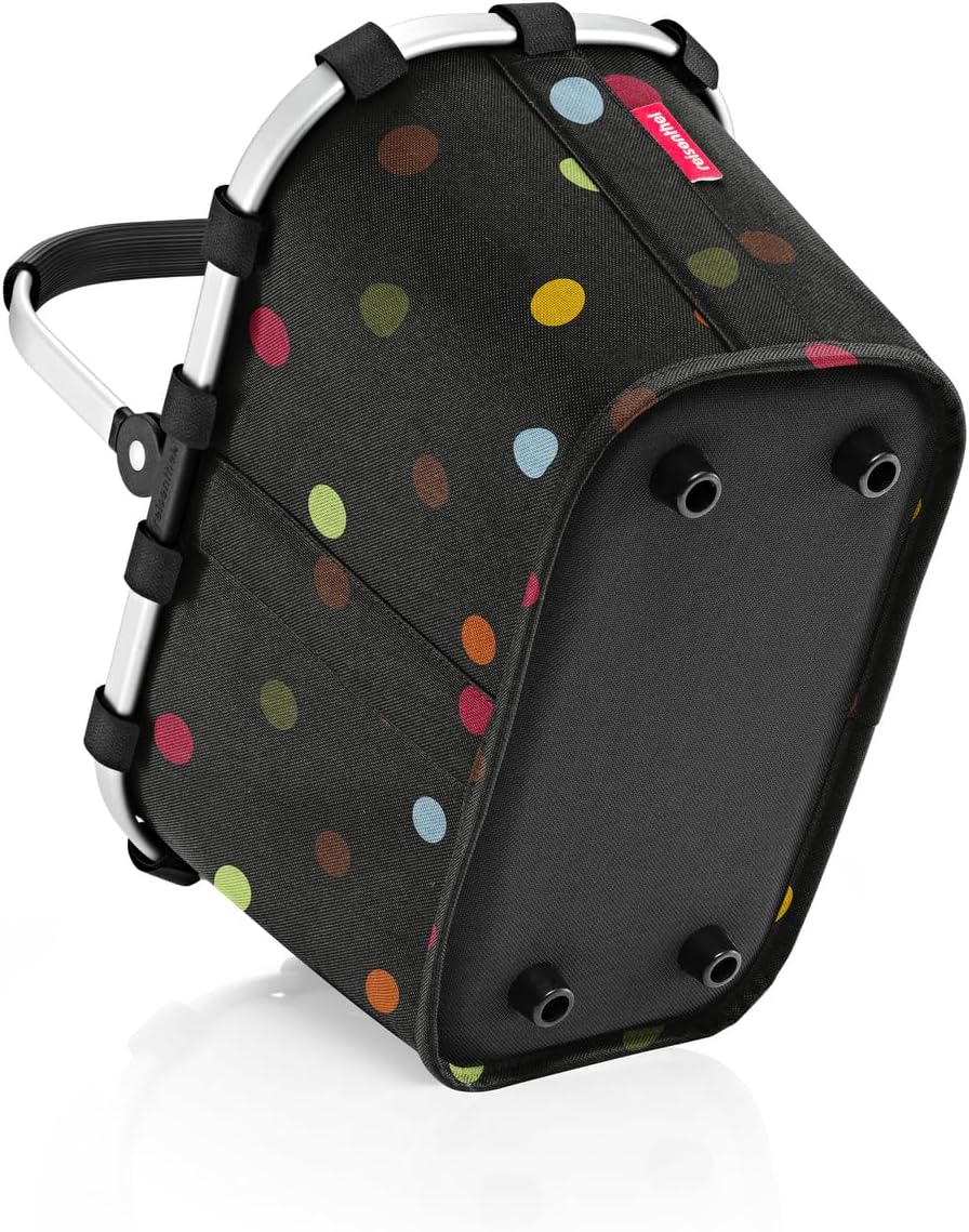Carrybag XS - Stabiler Einkaufskorb mit Innentasche, Dots