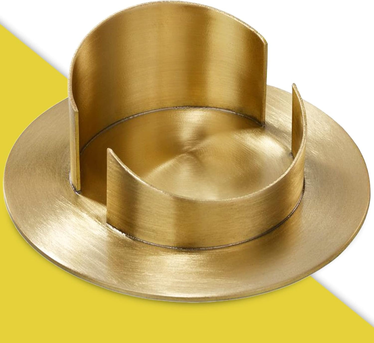 Kerzenleuchter, Ø 7 cm Gold