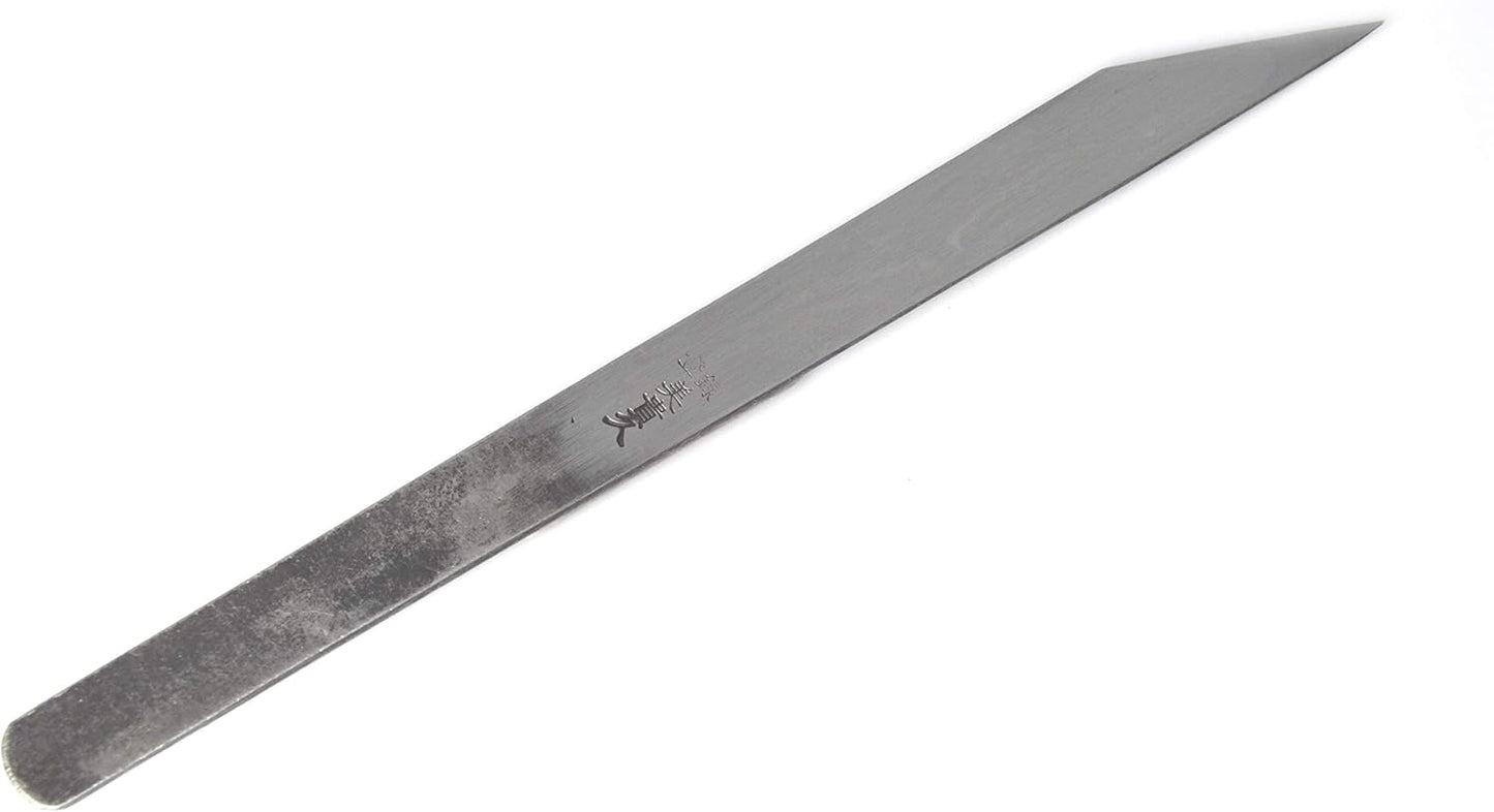 Japanisches Kiridashi Schnitzmesser, Gehämmert 12 mm