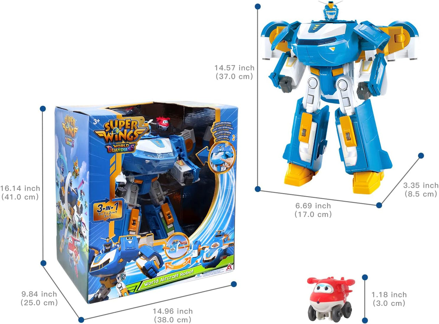 3-in-1 Transformer-Spielzeug