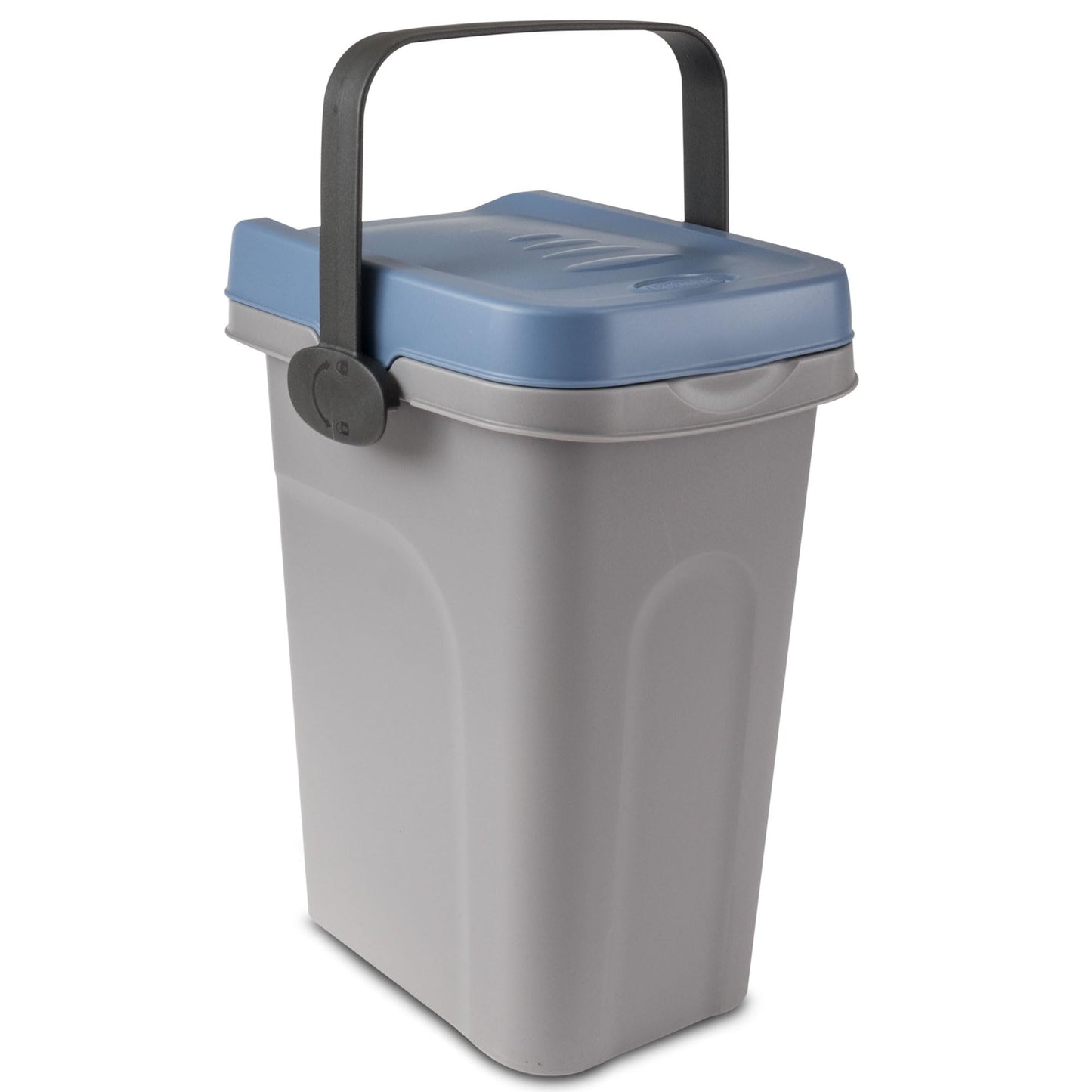 Geruchsdichter Biomülleimer mit Deckel, Blau 1