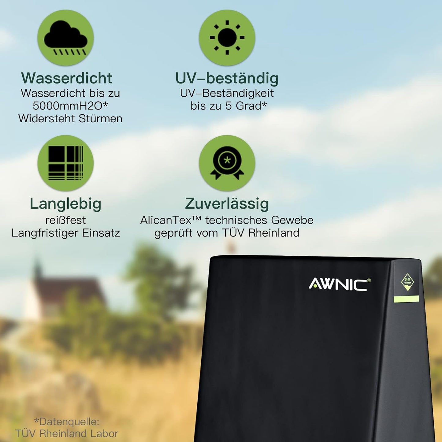 Tischtennisplatte Abdeckung