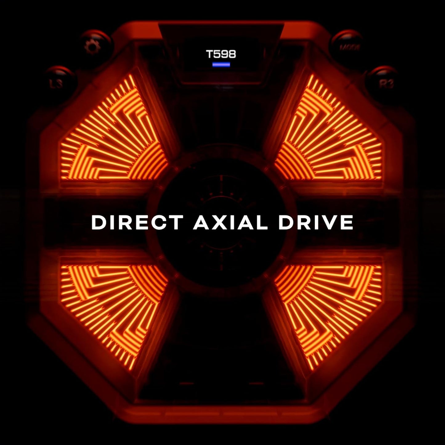 Direct Axial Drive Force Feedback-Rennlenkrad T598, T598 P