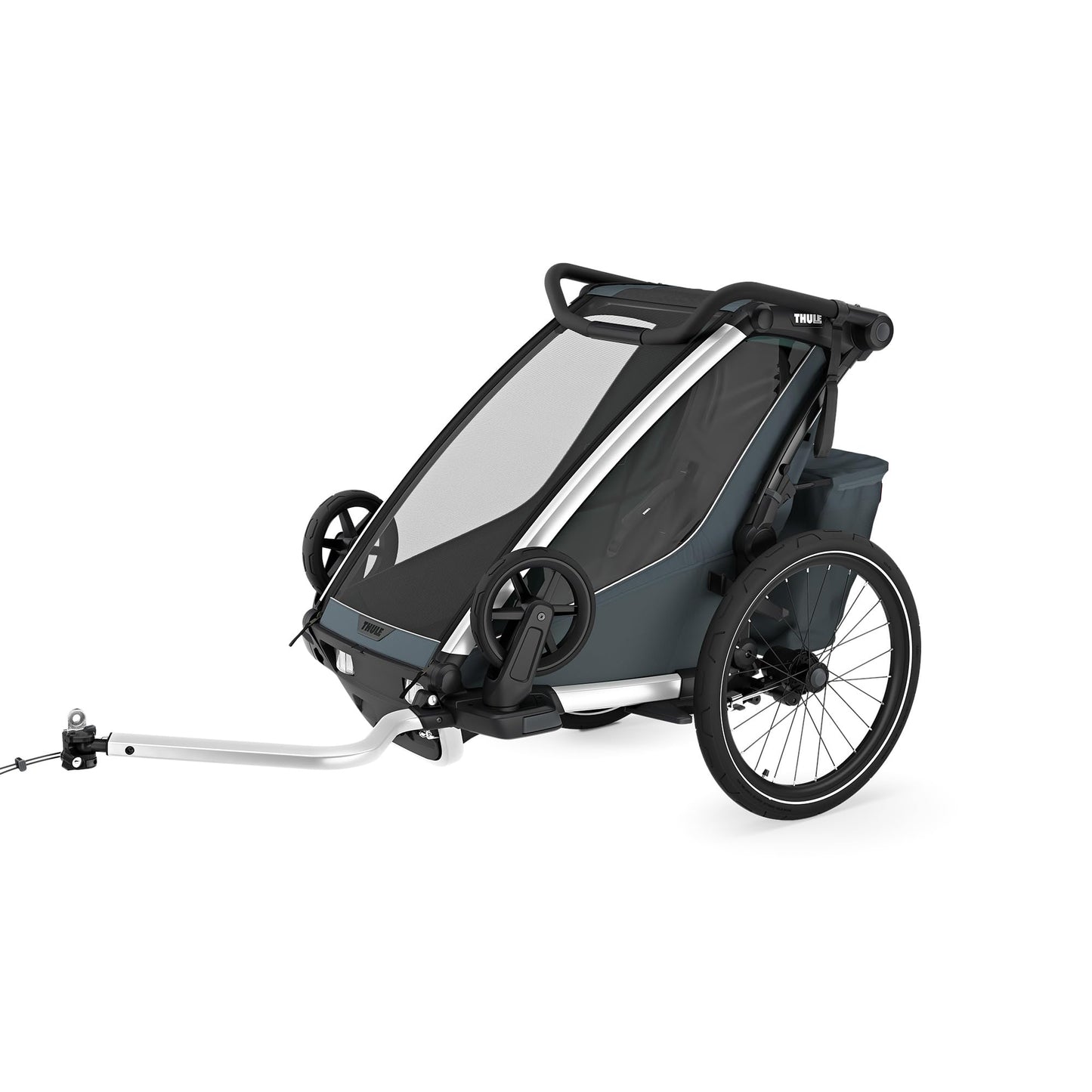 Chariot Cross 2 Multisport-Fahrradanhänger, Dark slate Single