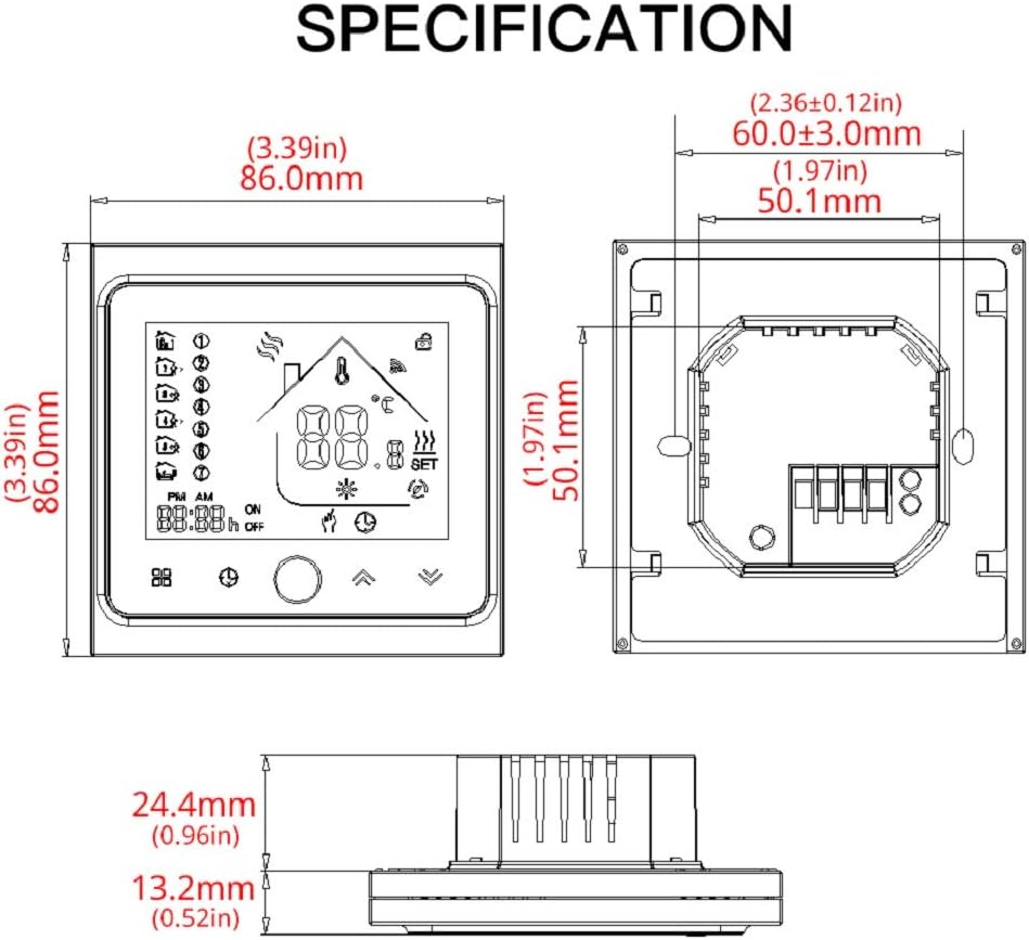 Smartes WLAN Raumthermostat