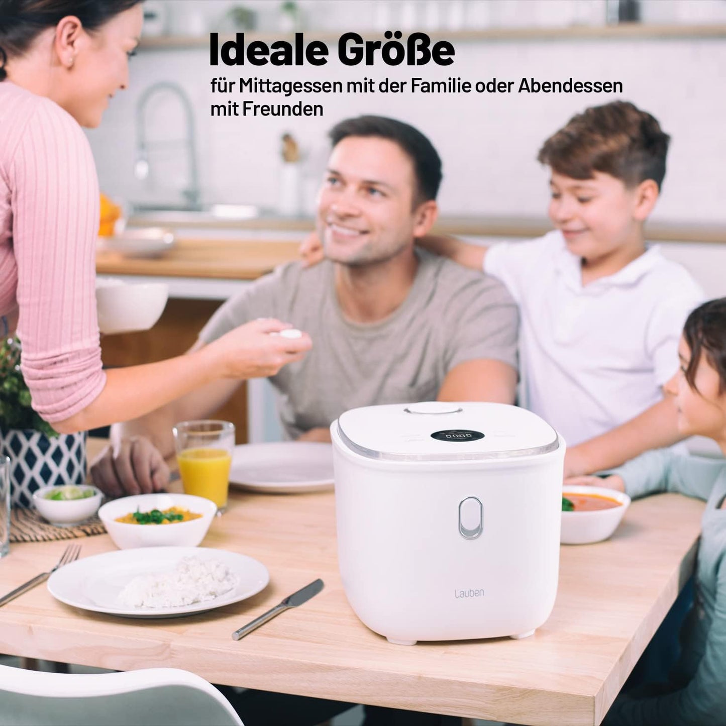 Rice Cooker 3000AT, Weiss
