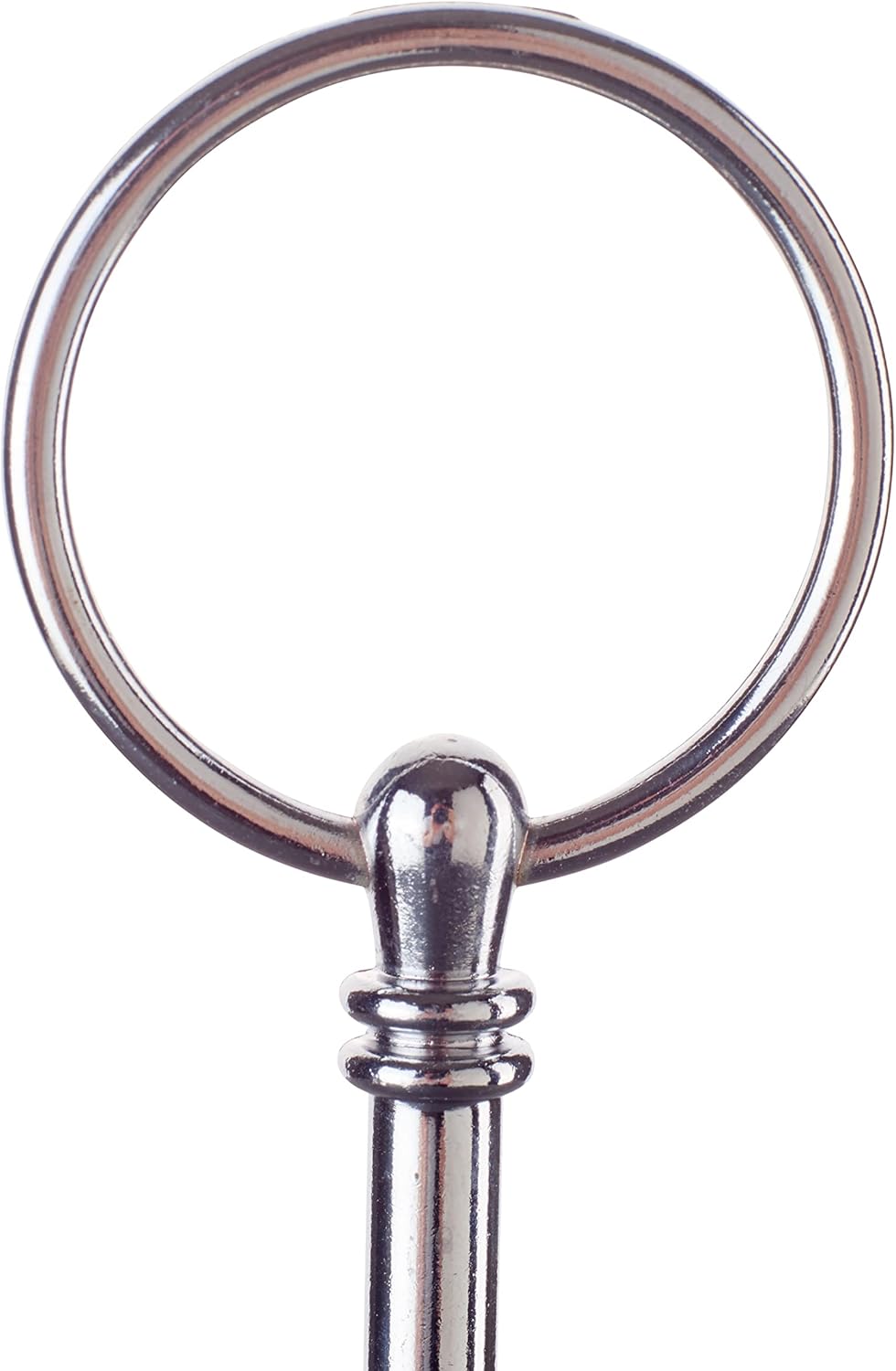 3-stöckige Etagere aus Naturschiefer mit Metallgriff, Silber-Edition, 3-Stöckig Silber-edition