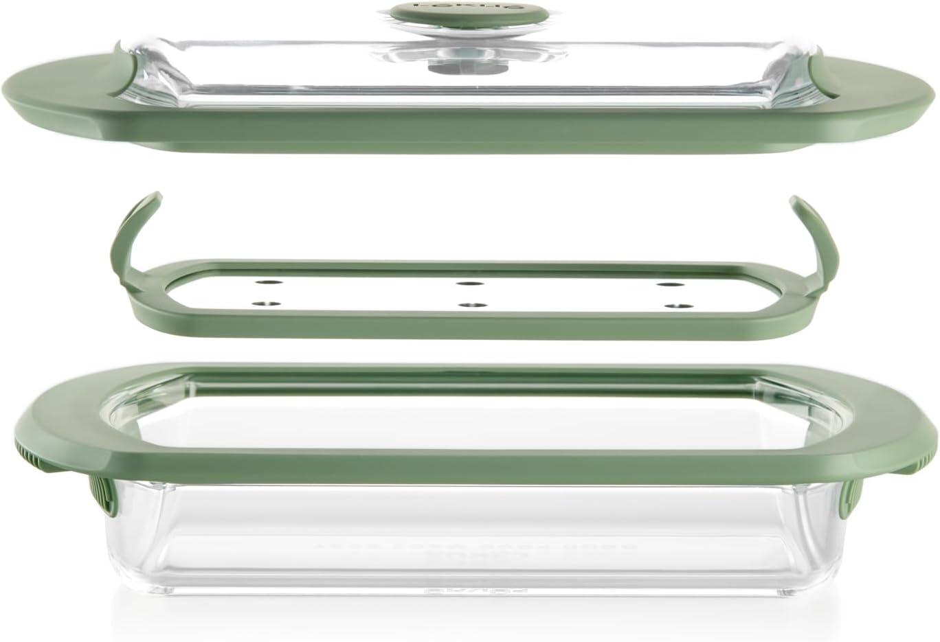 Glas-Dampfgarer für 2 Personen