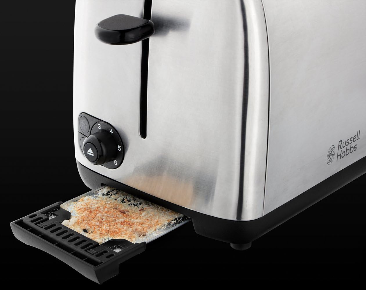 Toaster für 2 Scheiben mit Brötchenaufsatz, Toaster