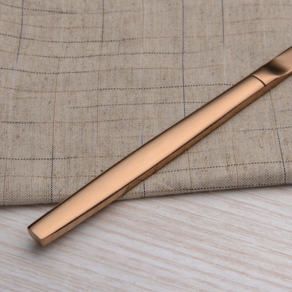 Besteckset für 6 Personen (24-teilig), Roségold 5. Roségold