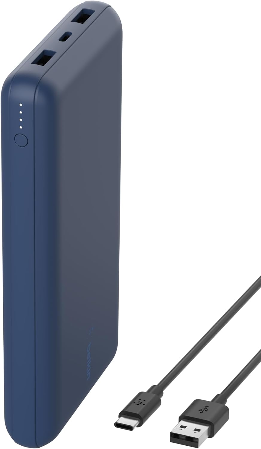 Tragbare Powerbank BoostCharge, 1 Packung ; Blau