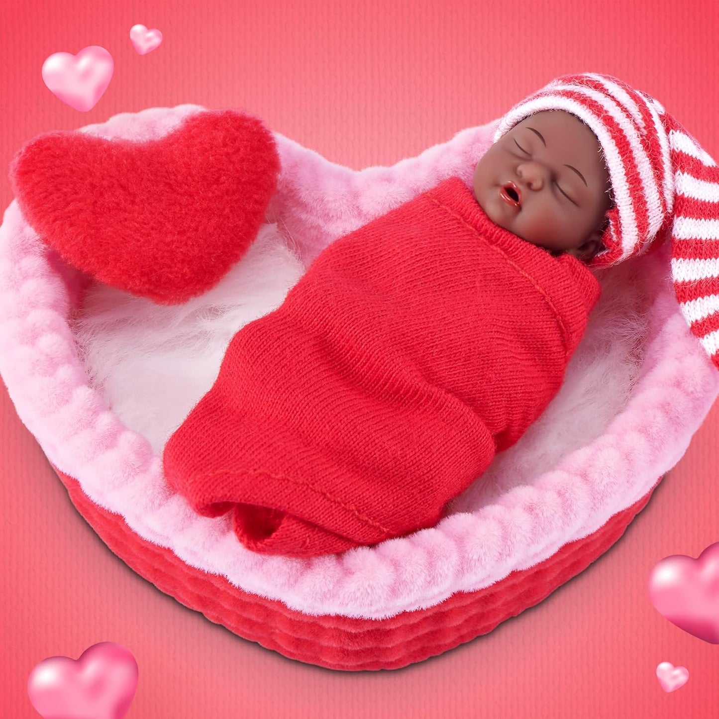 Überraschungskapsel mit 2 Mini-Babypuppen, Baby Sweet Hearts Serie 1