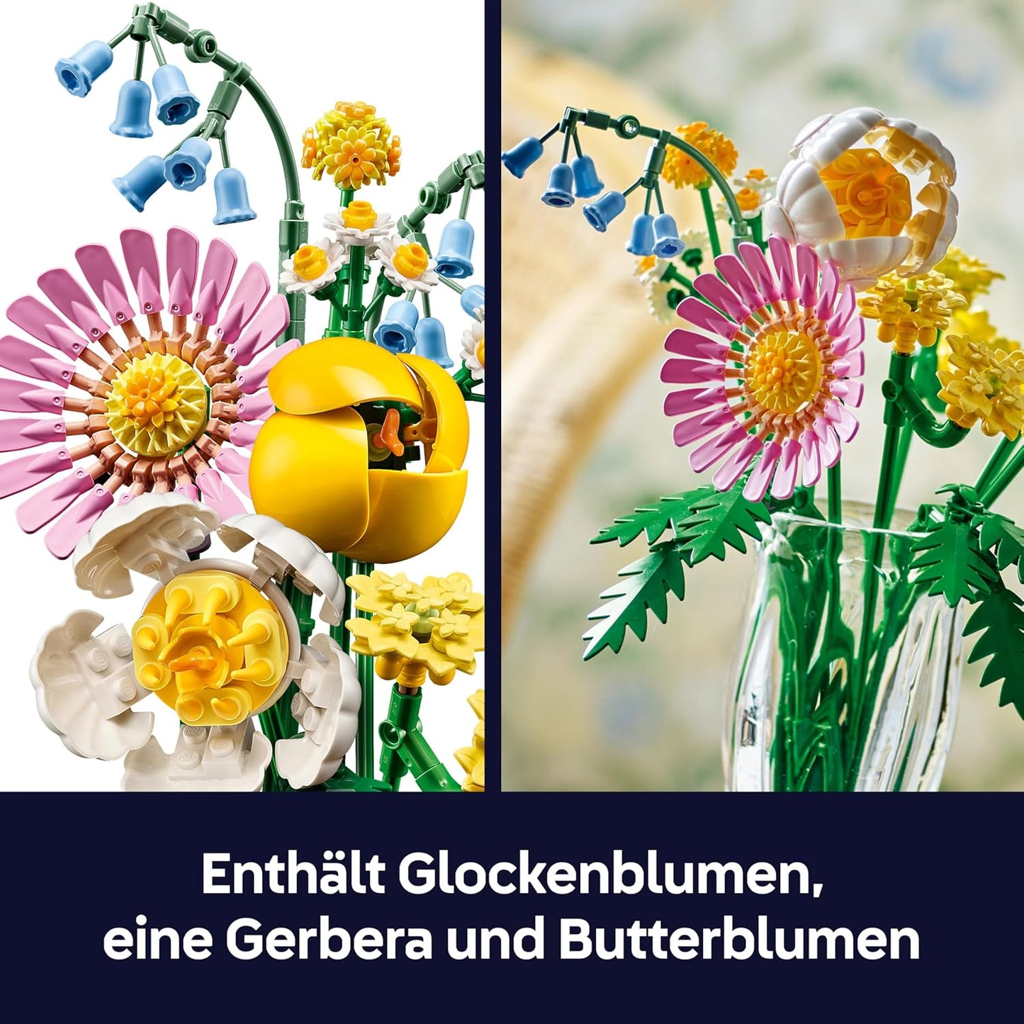 Kleiner Sommerstrauss, Petite Sunny Bouquet 10347