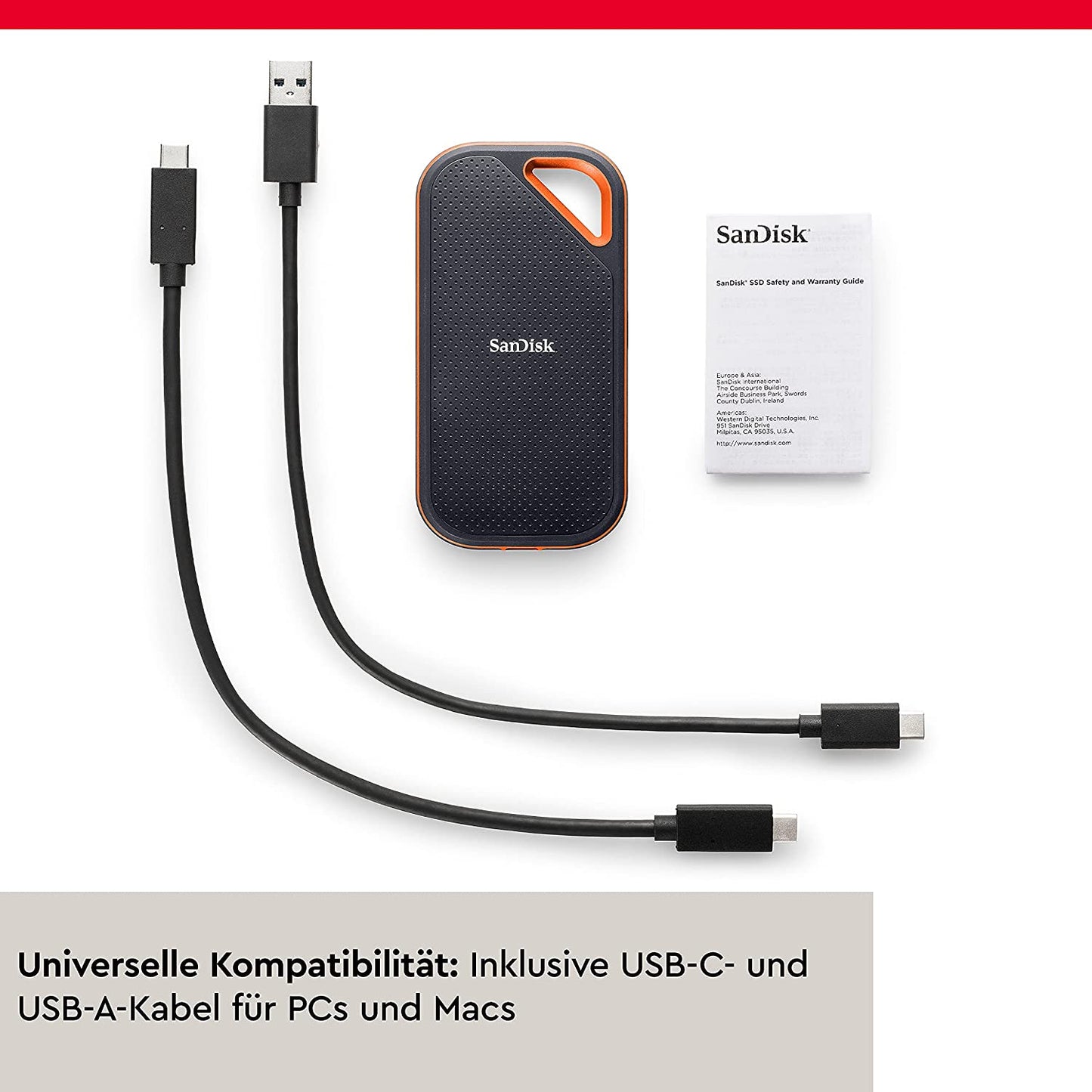Extreme PRO Portable SSD V2 1 TB, Externe SSD