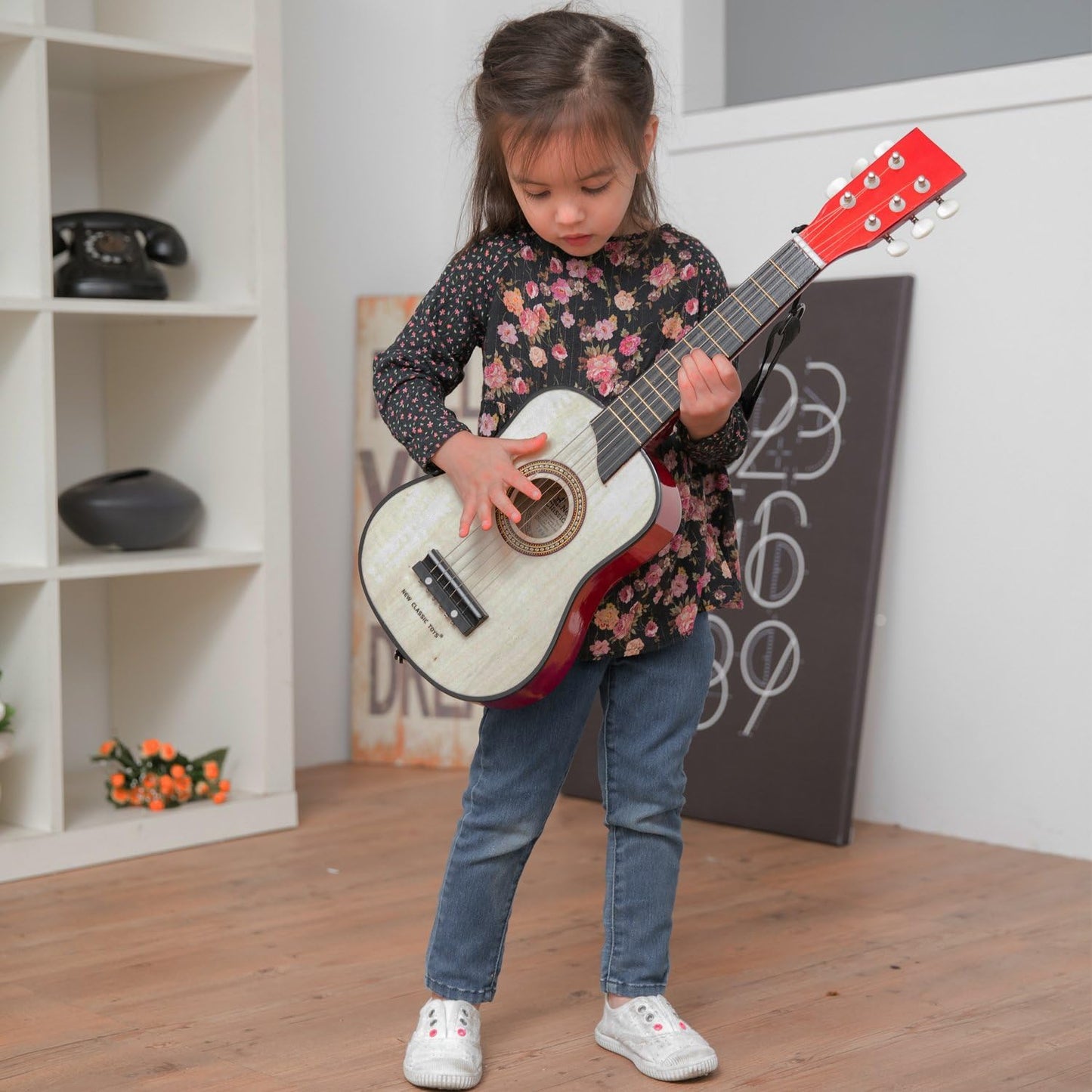Gitarre für Kinder, Deluxe - Naturel