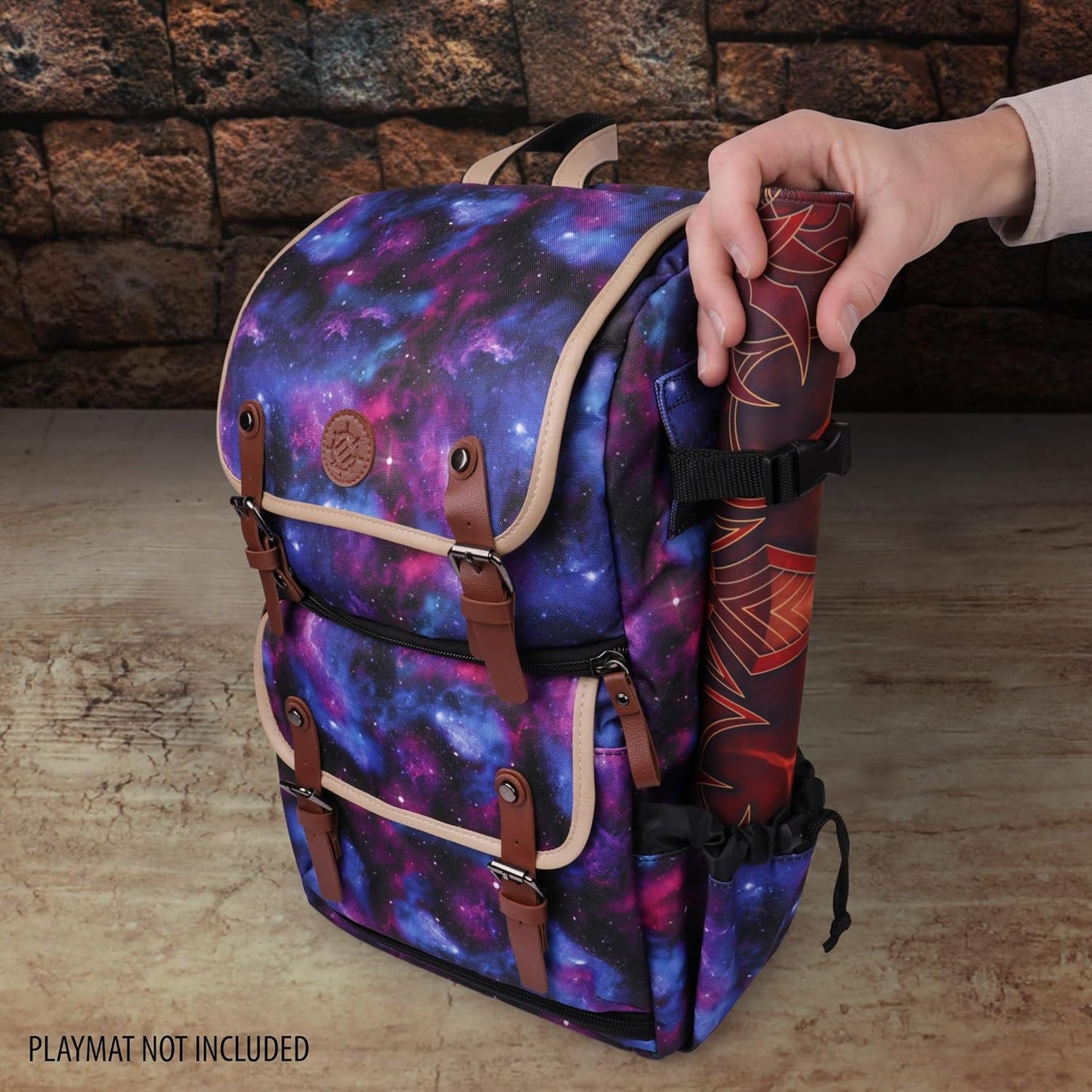 Sammelkarten-Aufbewahrungsbox-Rucksack, Einheitsgrösse Galaxis