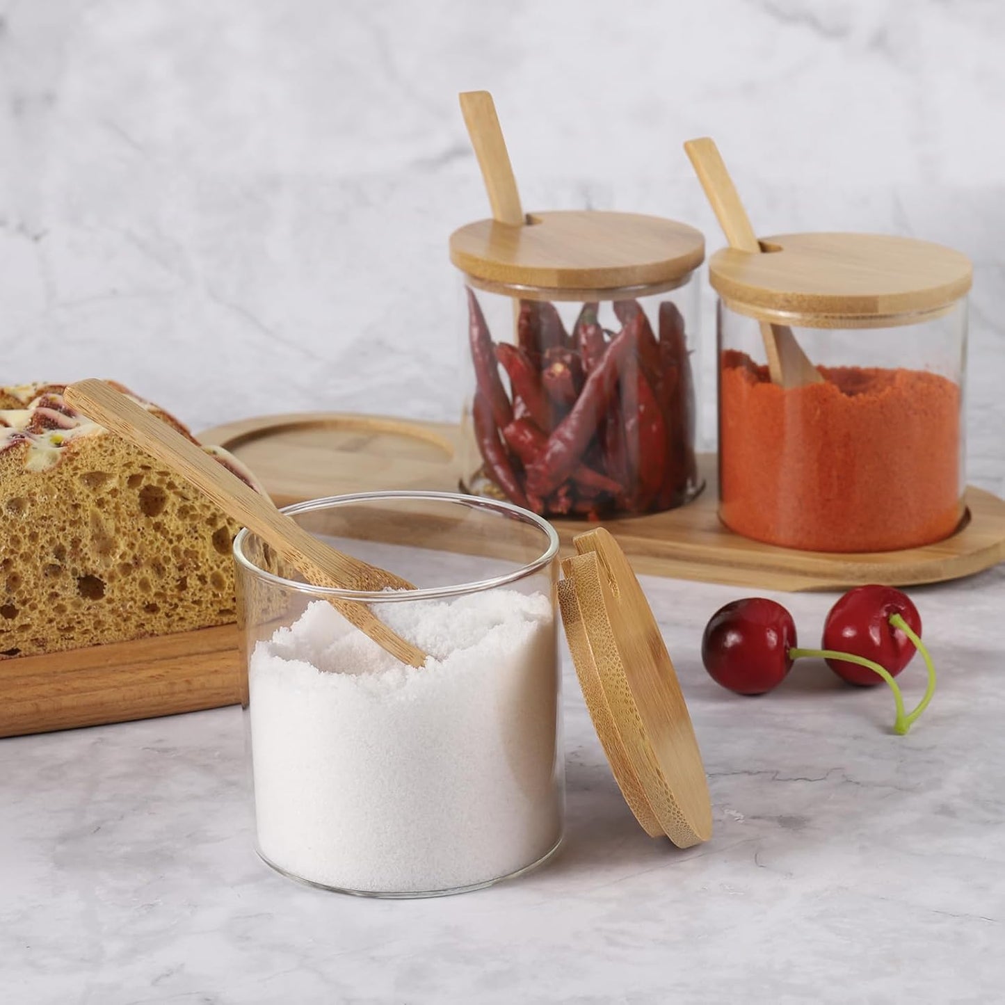 3-teiliges Gewürzgläser-Set