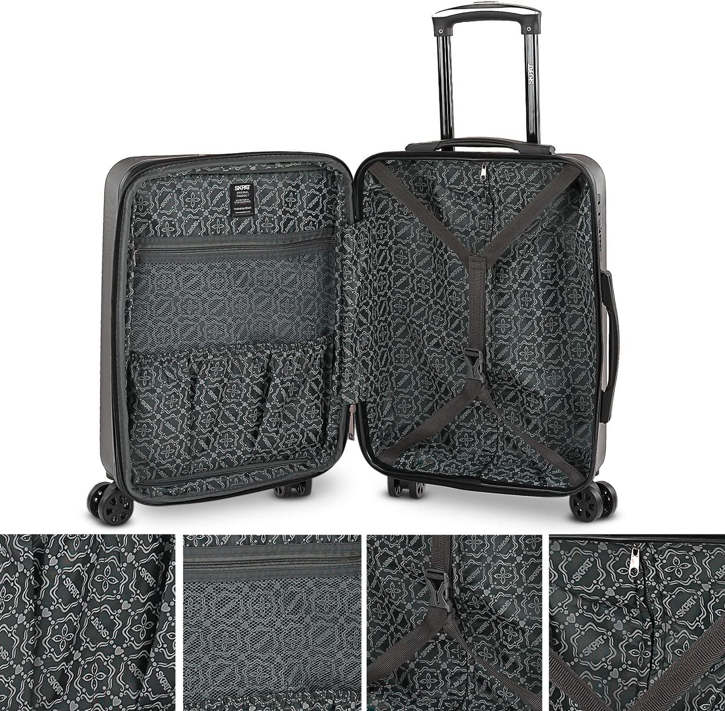 Handgepäckkoffer, Antrazit 55 cm
