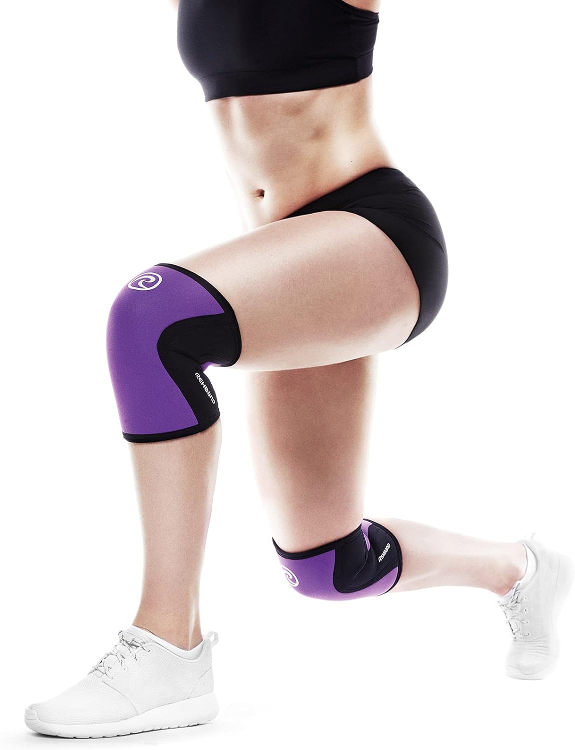 Kniebandage, M / Lila - 1 Stück