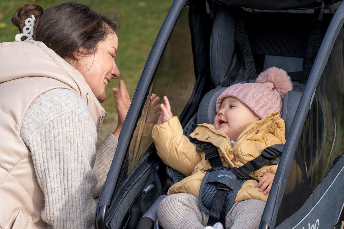 Ergonomische Baby-Hängematte für Fahrradanhänger