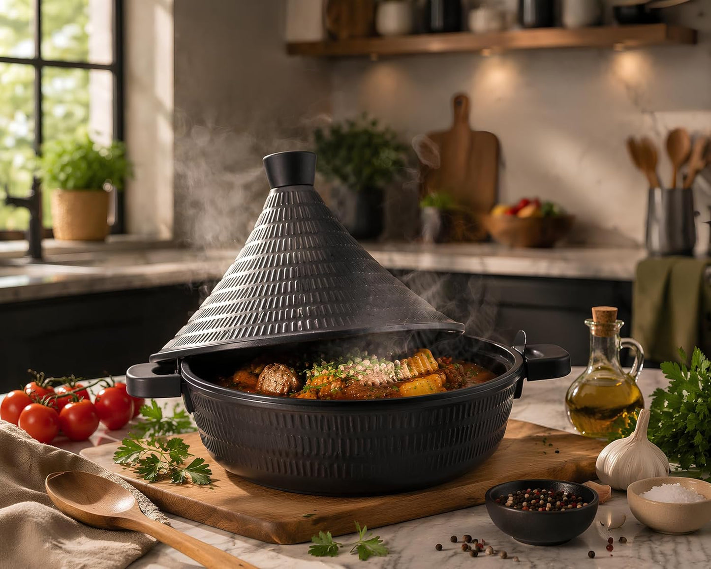 Aluminium Tajine 28cm, kratzfest & langlebig