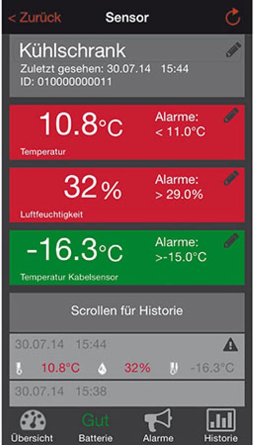 Wetterstation Haus-Überwachungs-System MA 10050
