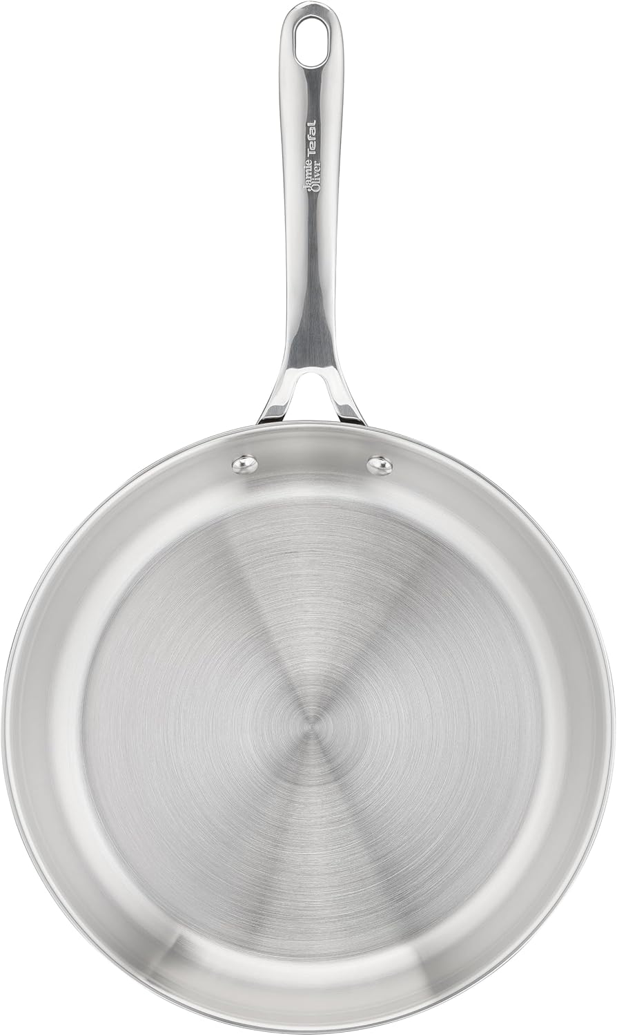 Cook Smart Bratpfanne, 28 cm Fry Pan Uncoated Edelstahl
