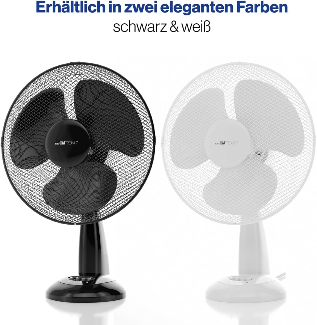 Tischventilator VL 3602, Weiss