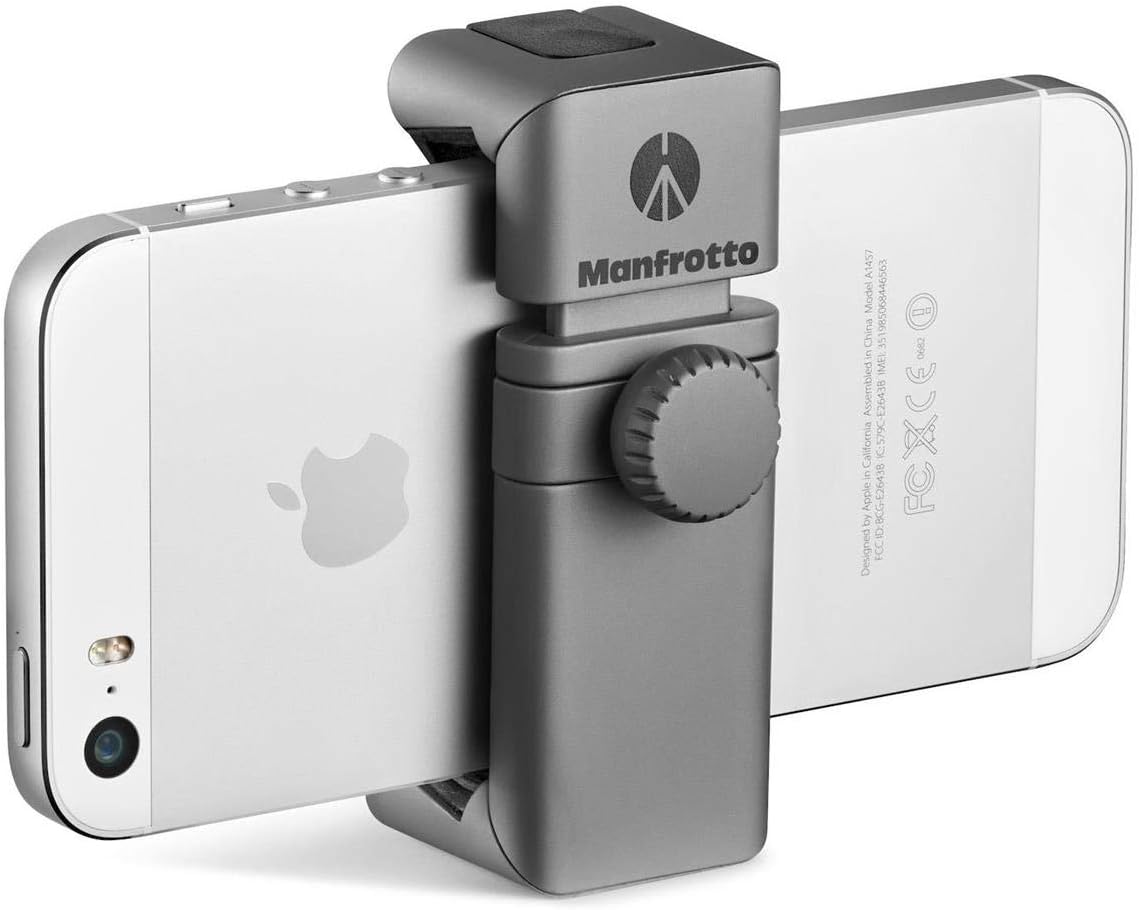 Universelle Smartphone-Halterung Twist Grip, Universal Smartphone Klemme Grau/silber - Matt