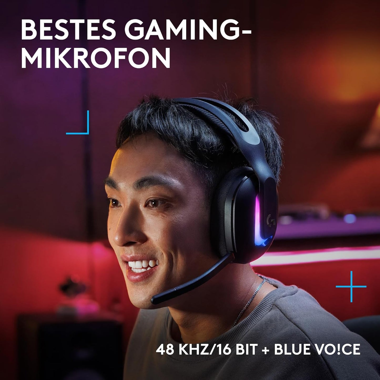 G522 Lightspeed Gaming-Headset, G522 Headset Schwarz
