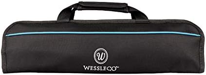 Messertasche mit 5 Fächern, Blau