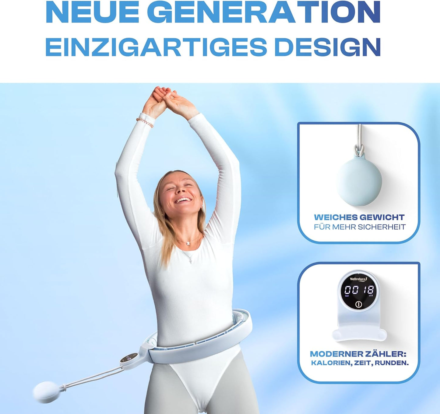 Smart Hula Hoop Reifen mit Zähler