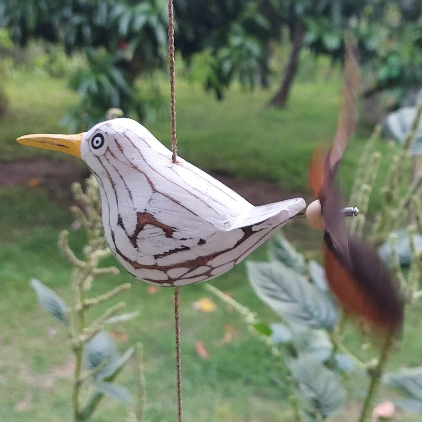 Möwen-Windspiel mit Feder Propeller, Möwe 3