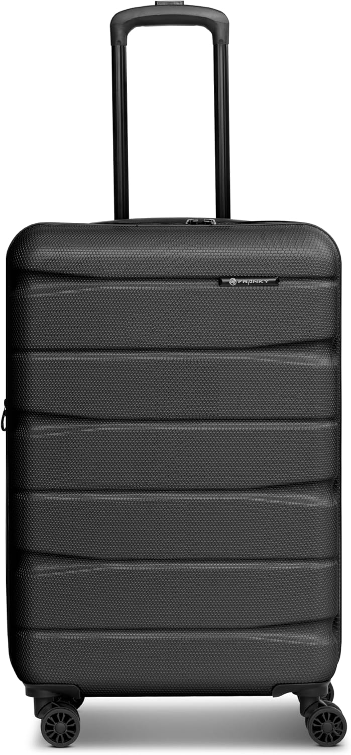 Munich 4.0 4-Rollen Trolley M 66 cm mit Dehnfalte, Black Dull Einheitsgröße