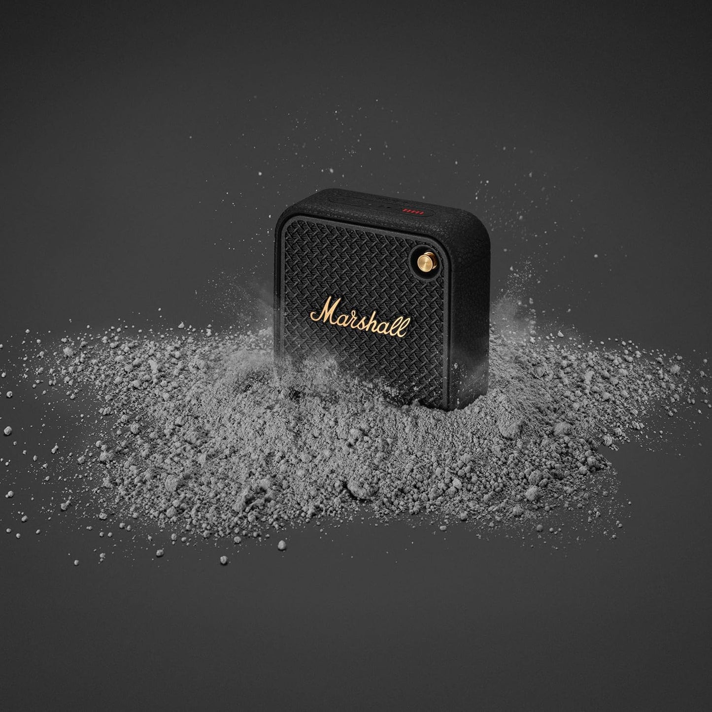 Bluetooth-Lautsprecher Willen II, Black & Brass Willen II