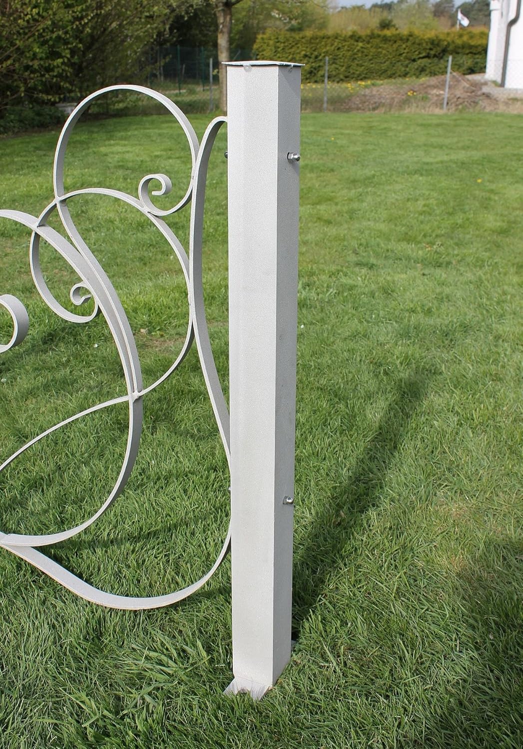 Gartenzaun-Pfosten aus Aluminium, 80 cm, Pfosten