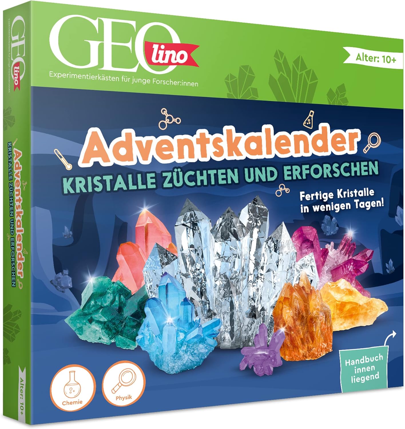 Adventskalender Kristalle züchten und erforschen