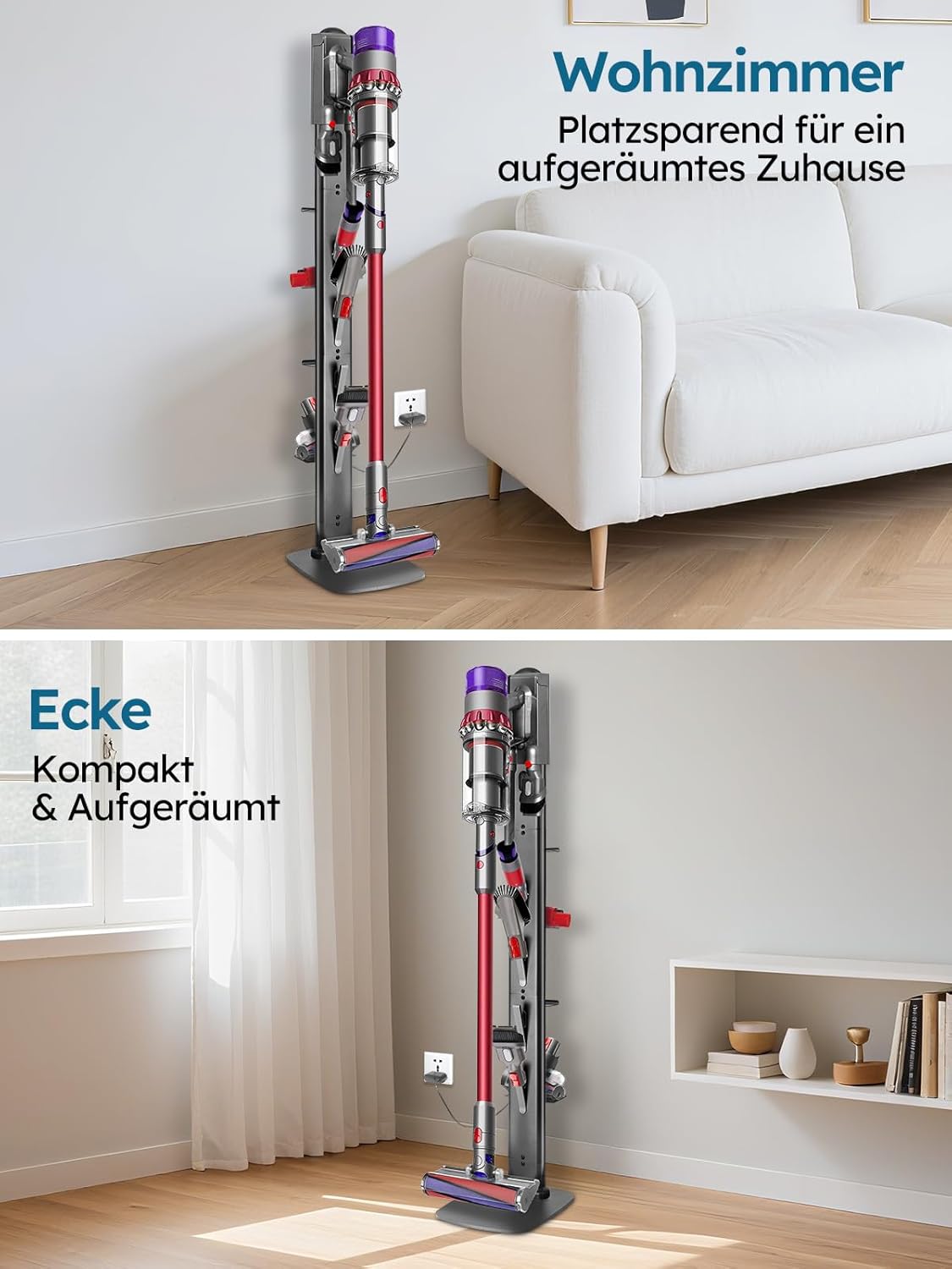 Ständer für Dyson V6-V15, Dunkelgrau-1