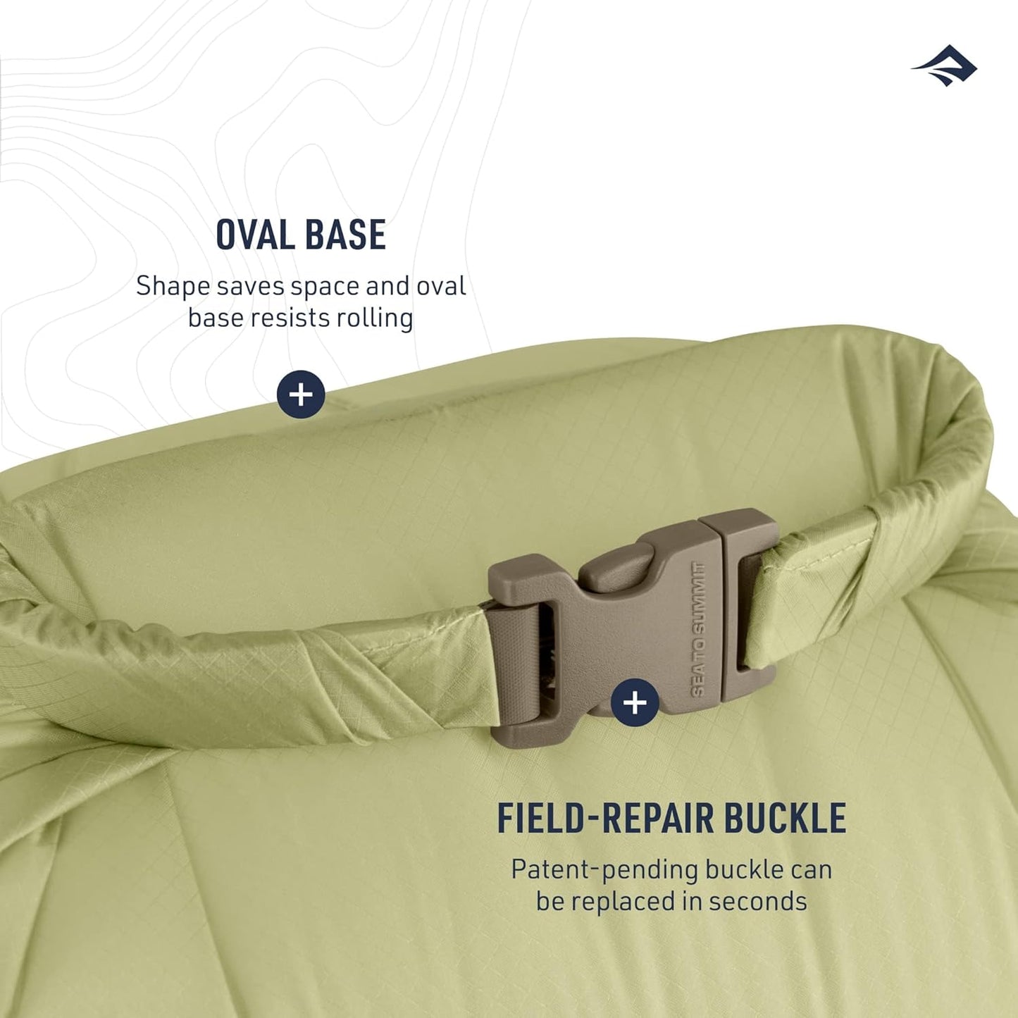 3-teiliges Ultra-SIL Dry Bag Set mit Rollverschluss